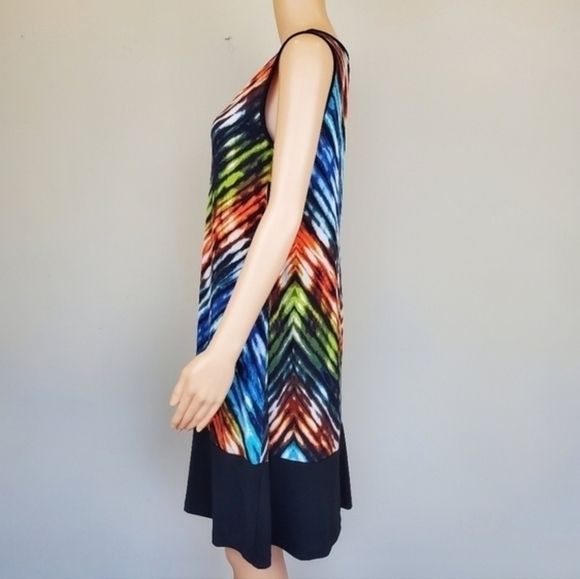 Ronni Nicole multi color Sleeveless dress size 10 - Picture 3 of 11